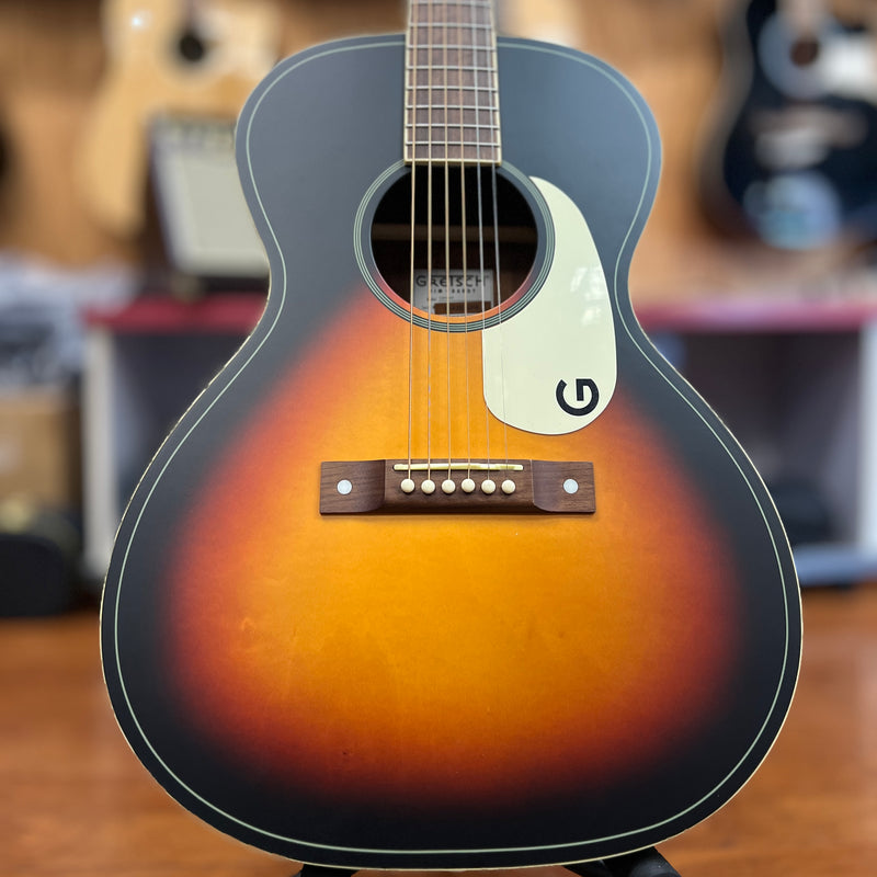 USED Gretsch Guitars Jim Dandy Concert Acoustic Guitar, Rex Burst
