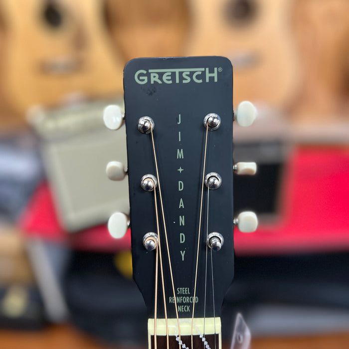 USED Gretsch Guitars Jim Dandy Dreadnought Acoustic Guitar, Rex Burst