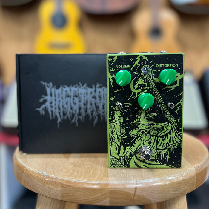 USED Haggtronix Rotten Sorcerer Fuzz Pedal SN#076