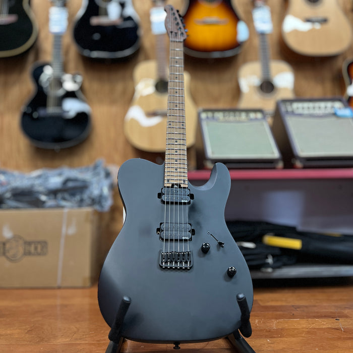 USED Harley Benton Pro Series Fusion T EMG-HT , Roasted SBK  Matte Black
