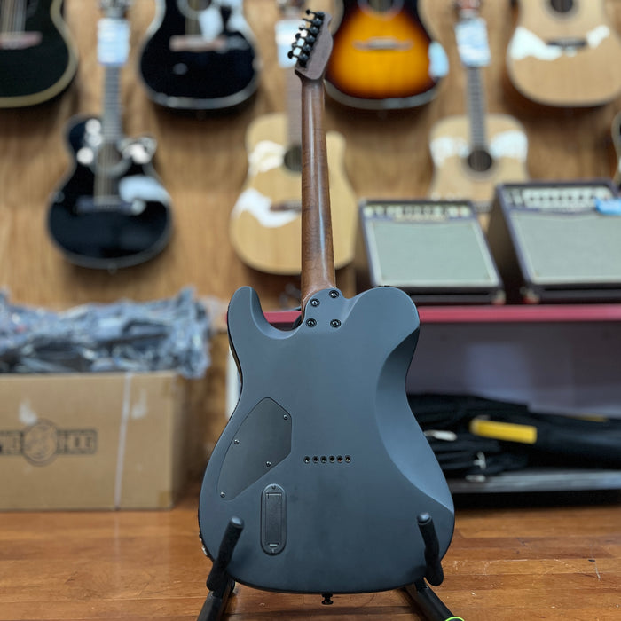 USED Harley Benton Pro Series Fusion T EMG-HT , Roasted SBK  Matte Black