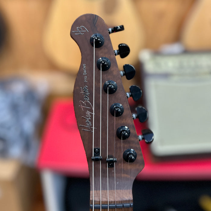 USED Harley Benton Pro Series Fusion T EMG-HT , Roasted SBK  Matte Black