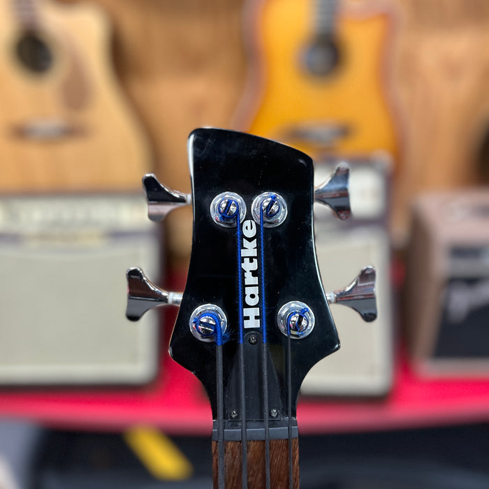 USED Hartke AK4 Electric Bass CUSTOM FRETLESS, Black