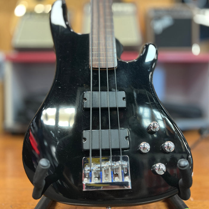 USED Hartke AK4 Electric Bass CUSTOM FRETLESS, Black