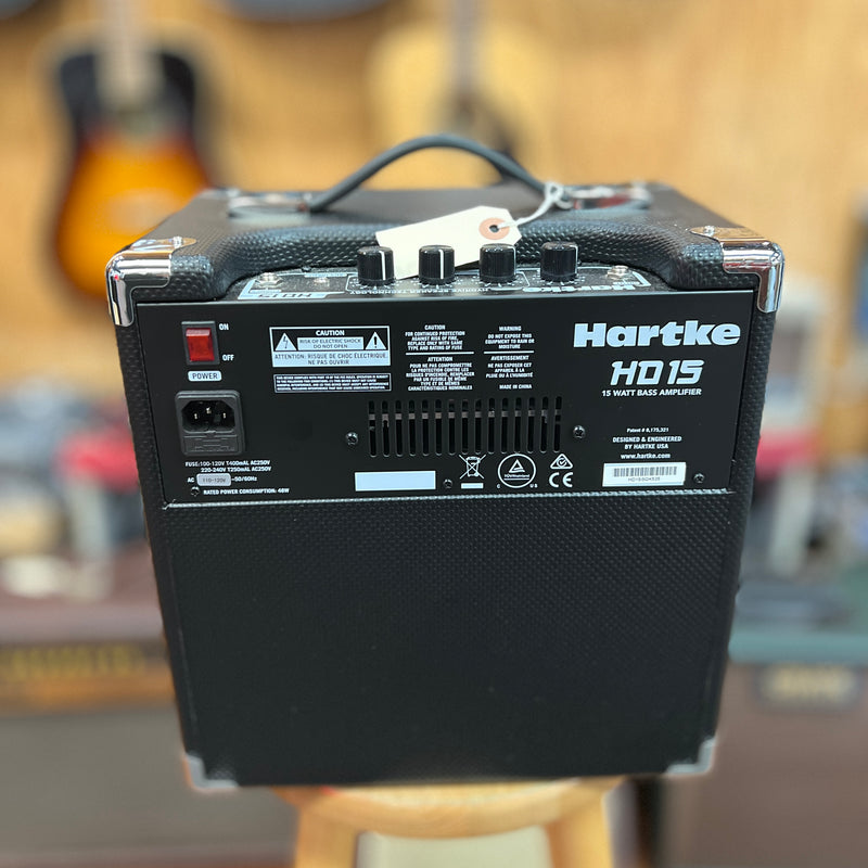 USED Hartke HD15 Combo Bass Amplifier 15 Watts