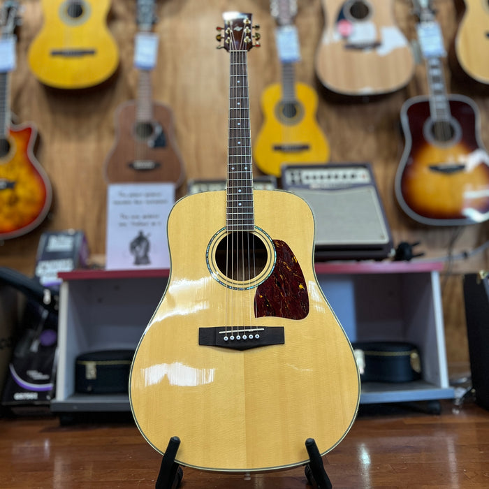 USED Ibanez AW-100 Dreanaught Acoustic Guitar, Natural