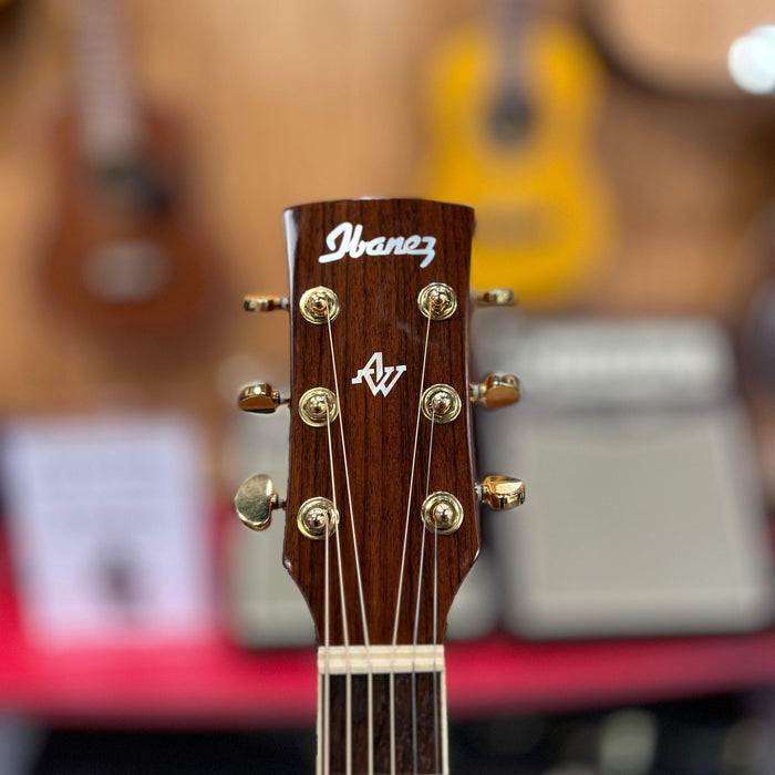 USED Ibanez AW-100 Dreanaught Acoustic Guitar, Natural