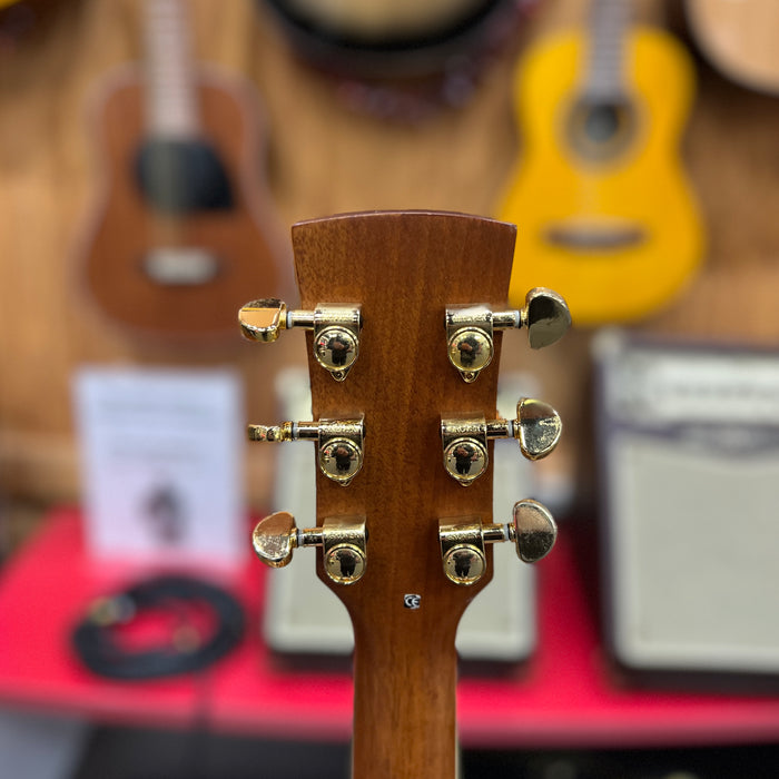 USED Ibanez AW-100LCE Left-Handed Acoustic-Electric Guitar, Natural