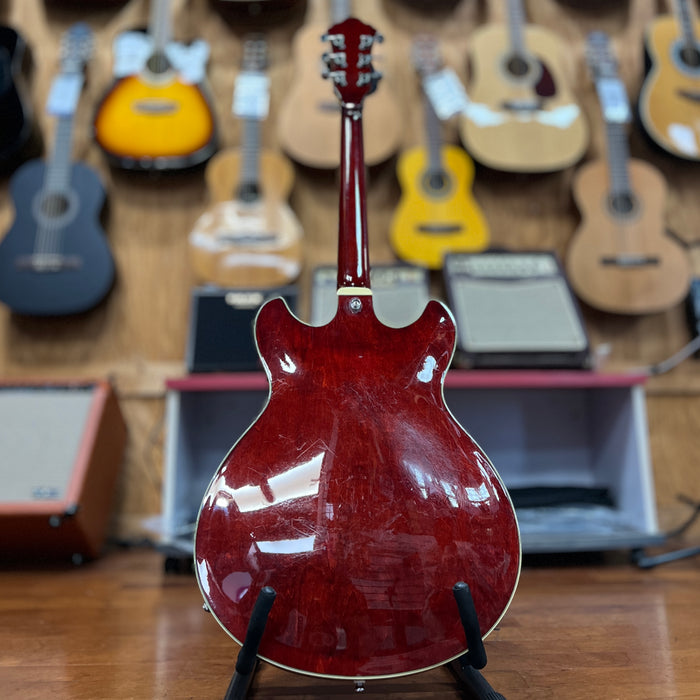 USED Ibanez Artcore AS73-TCR-12-01 Semi-Hollowbody Electric Guitar w/ OHSC