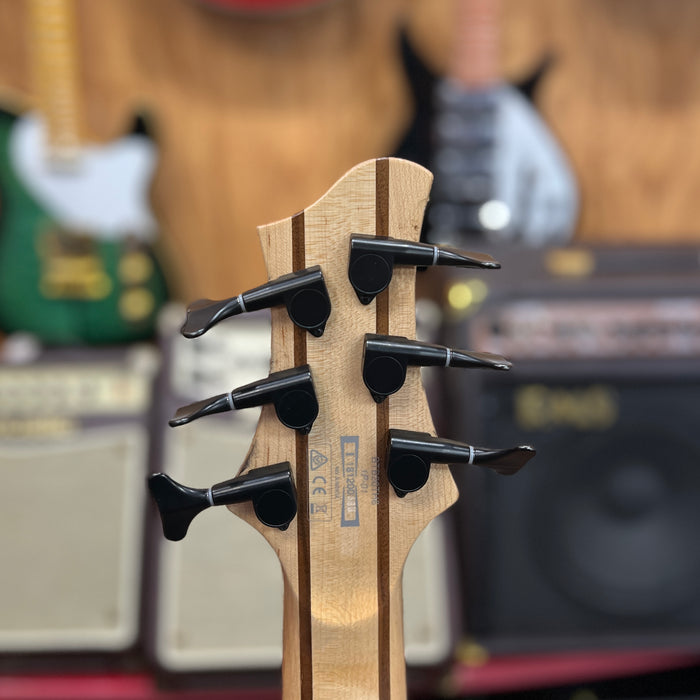 USED Ibanez BTB20TH6 Limited Edition 6-string Electric Bass, Brown Topaz Burst Low Gloss