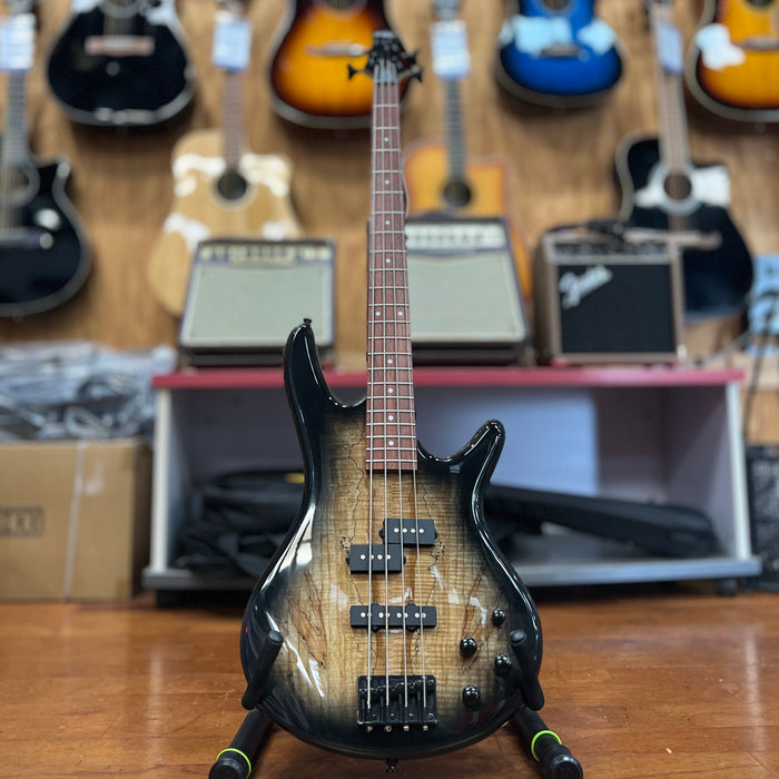 USED Ibanez GSR200SM 4-String Electric Bass, Spalted Maple
