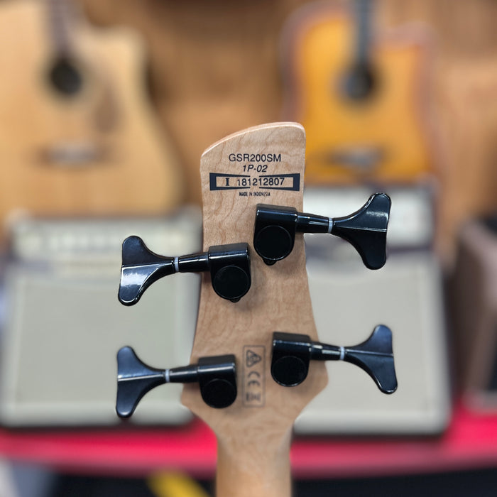 USED Ibanez GSR200SM 4-String Electric Bass, Spalted Maple