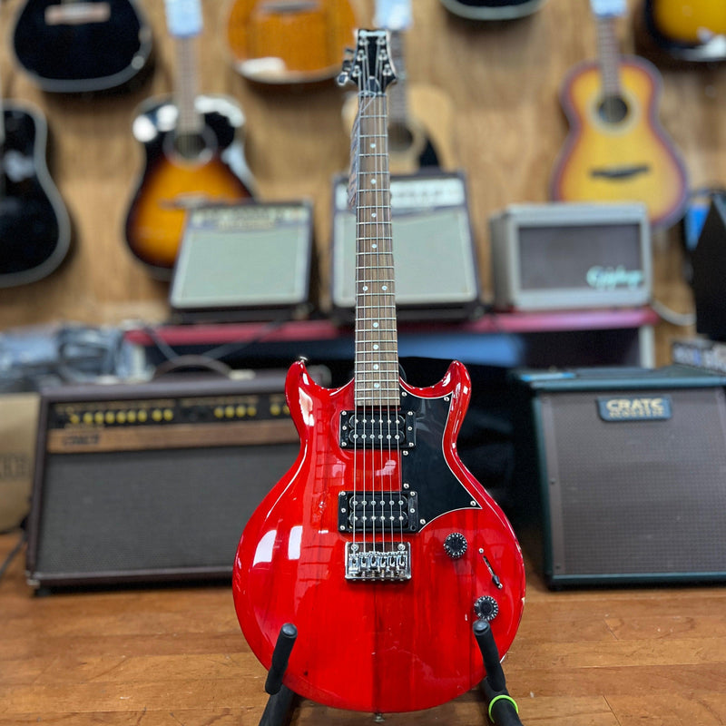 USED Ibanez Gio GAX30 Solidbody Electric Guitar, Red