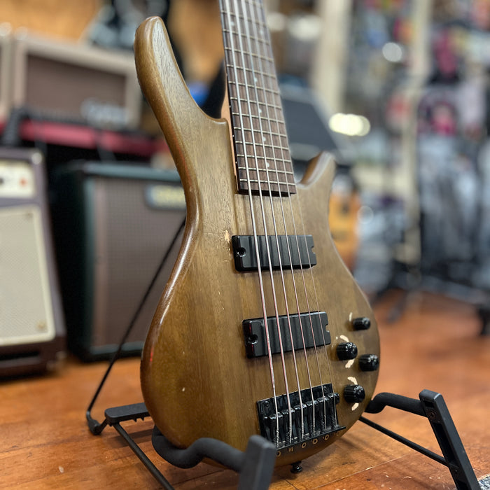 USED Ibanez Gio GSR206BWNF 6-string Electric Bass, Walnut Flat