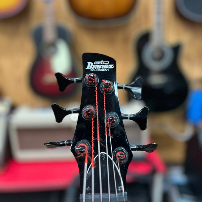USED Ibanez Gio GSR206BWNF 6-string Electric Bass, Walnut Flat
