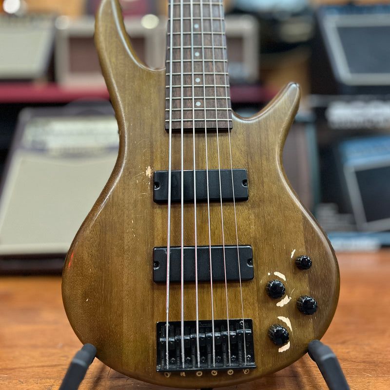USED Ibanez Gio GSR206BWNF 6-string Electric Bass, Walnut Flat