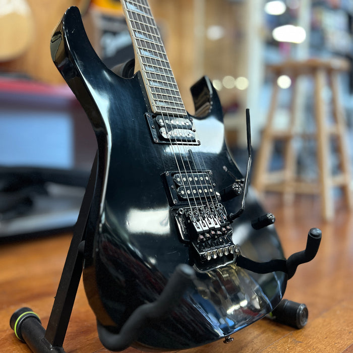 USED Ibanez RG320DX Solidbody Electric Guitar, Black