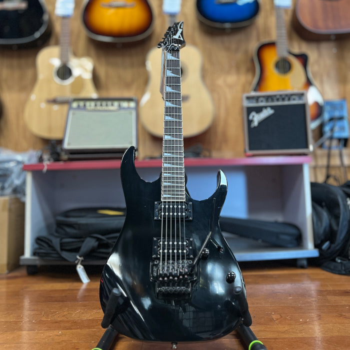 USED Ibanez RG320DX Solidbody Electric Guitar, Black