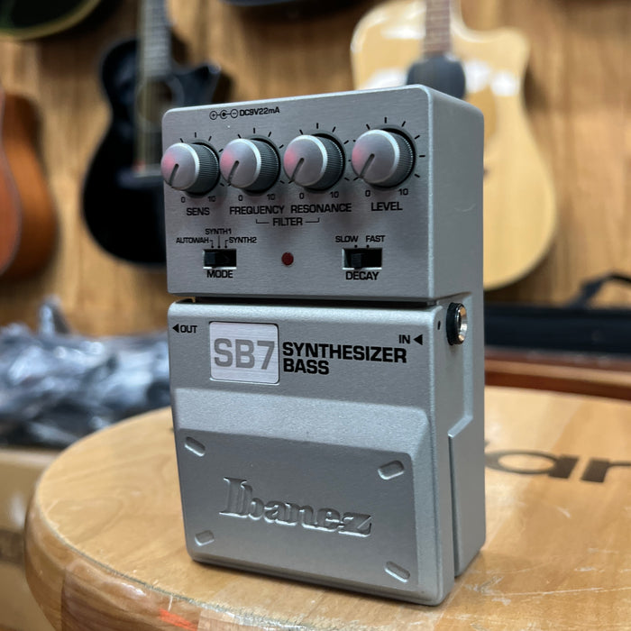 USED Ibanez SB7 Synthesizer Bass Effect Pedal