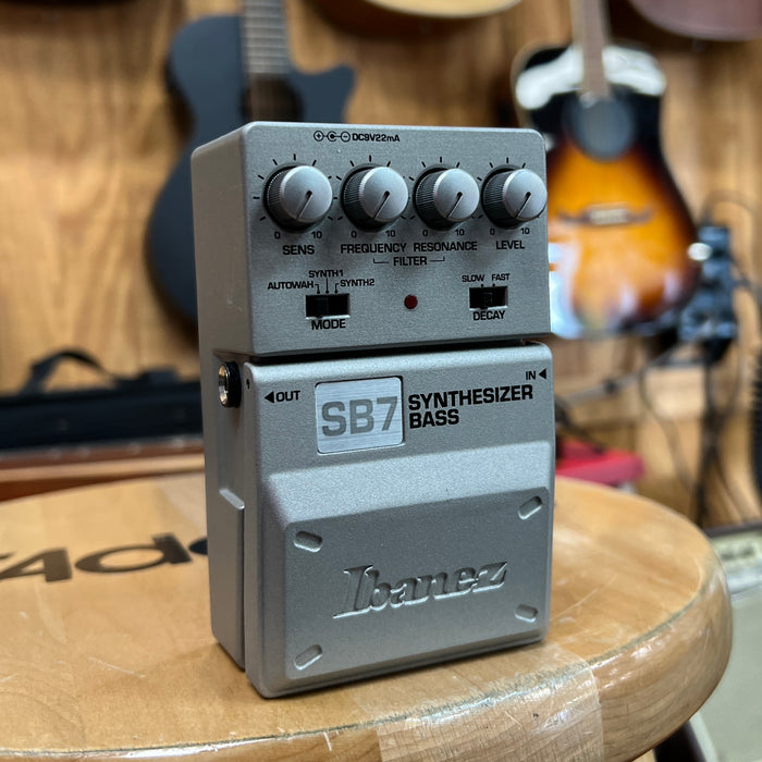 USED Ibanez SB7 Synthesizer Bass Effect Pedal