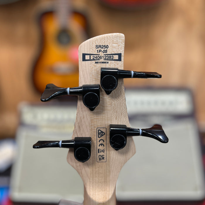 USED Ibanez SR250 Electric Bass, Pearl White