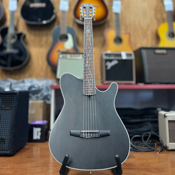 USED Ibanez TOD10NTKF Tim Henson Signature Nylon Guitar, Black