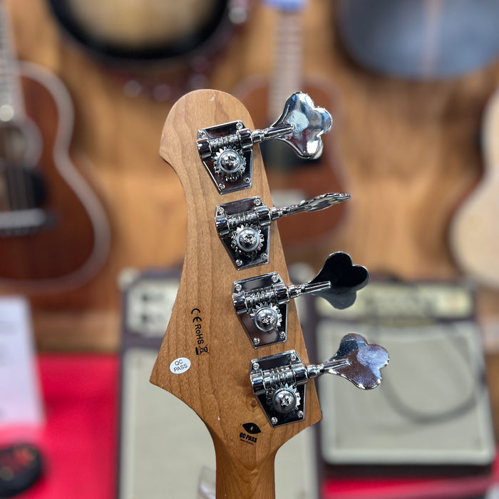 USED JET Guitars JJB-300 SB Jazz Style 4-string Electric Bass, Sunburst