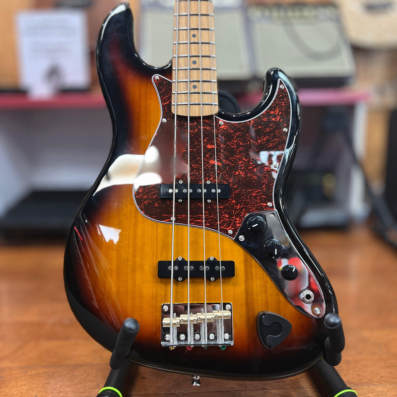 USED JET Guitars JJB-300 SB Jazz Style 4-string Electric Bass, Sunburst