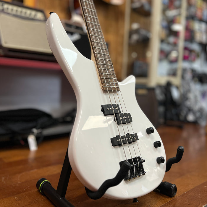 USED Jackson Spectra JS2 4-String Electric Bass, Snow White