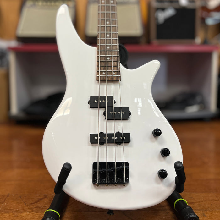 USED Jackson Spectra JS2 4-String Electric Bass, Snow White