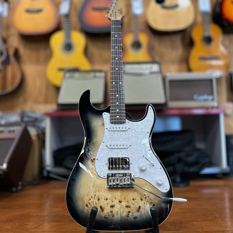 USED Jet Guitars JS450 Q TBR Solid Body Electric Guitar