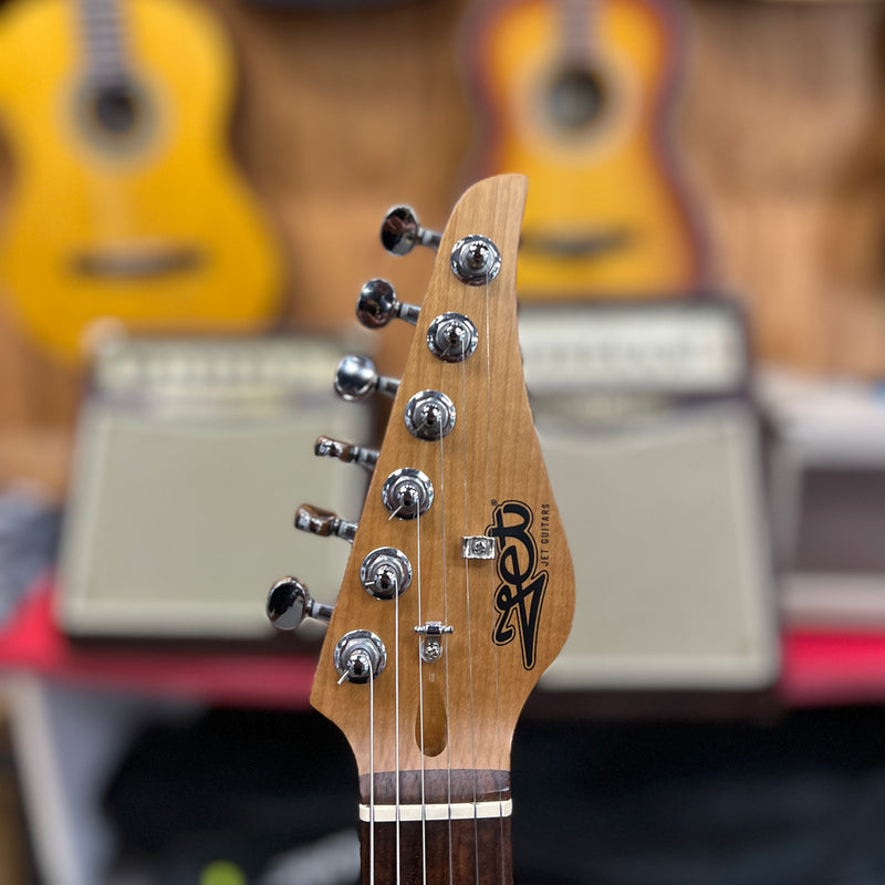 USED Jet Guitars JS450 Q TBR Solid Body Electric Guitar