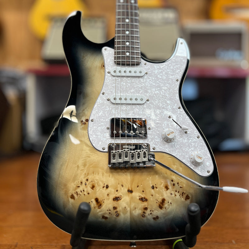 USED Jet Guitars JS450 Q TBR Solid Body Electric Guitar