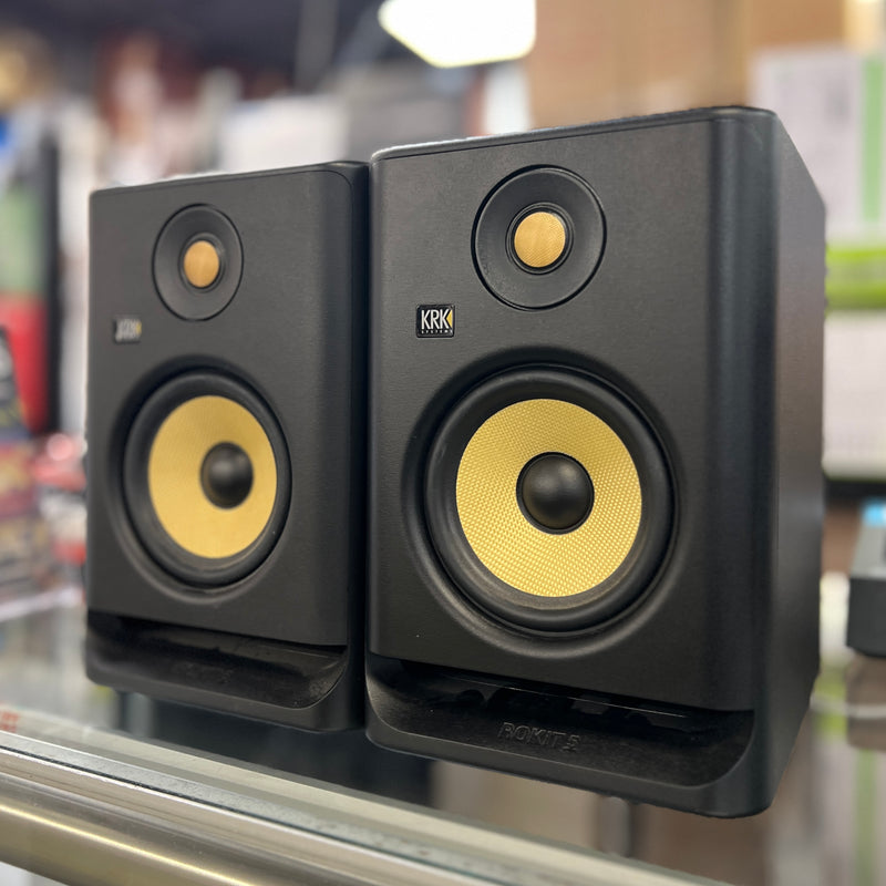 USED KRK ROKIT 5 Gen 4 Studio Monitors (Pair)