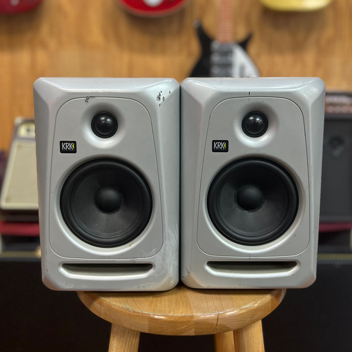 USED KRK Rokit 5 G2 Studio Monitor PAIR, Silver