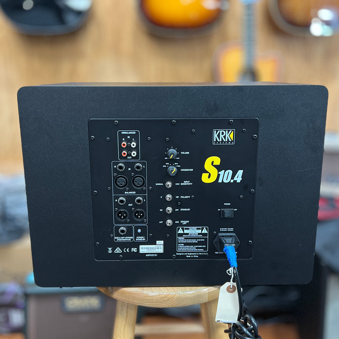 USED KRK S10.4 Powered Studio Subwoofer