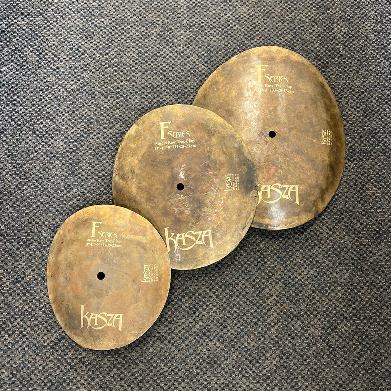 USED Kasza TrapClap 3-Cymbal Stack