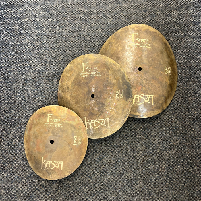 USED Kasza TrapClap 3-Cymbal Stack