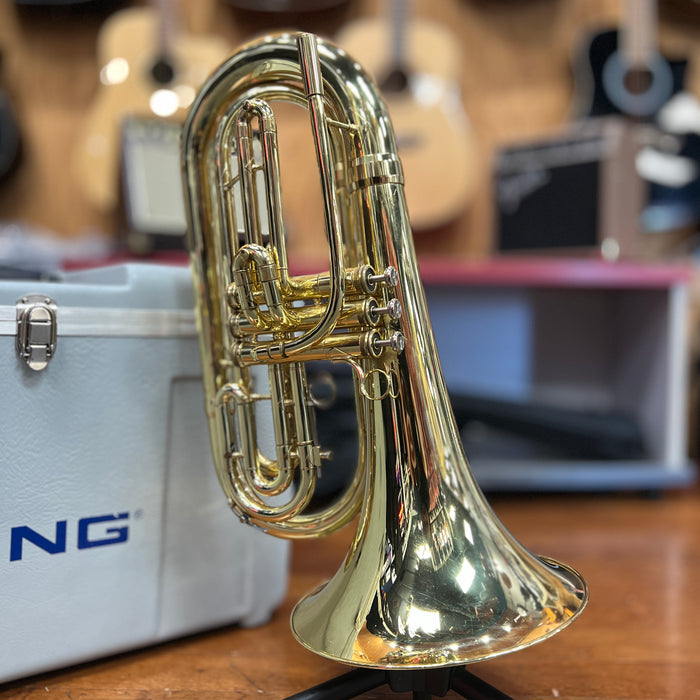 USED King 1127 Ultimate Series Bb Marching Baritone, Lacquer