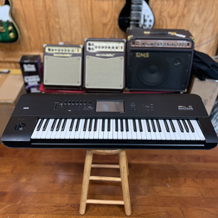 USED Korg Nautilus AT61- 61 Key Workstation Keyboard