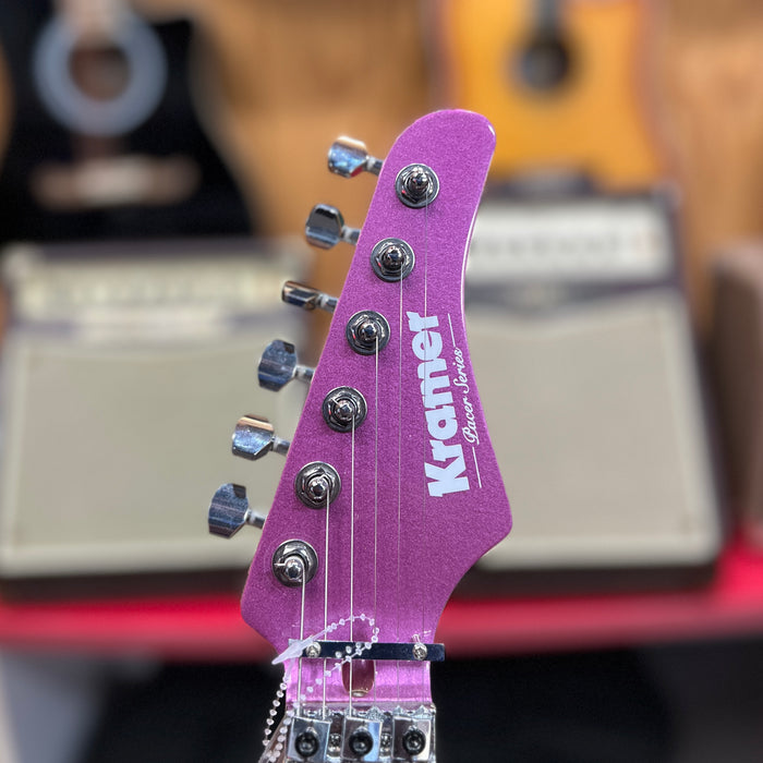 USED Kramer Pacer Series Electric Guitar, Pink