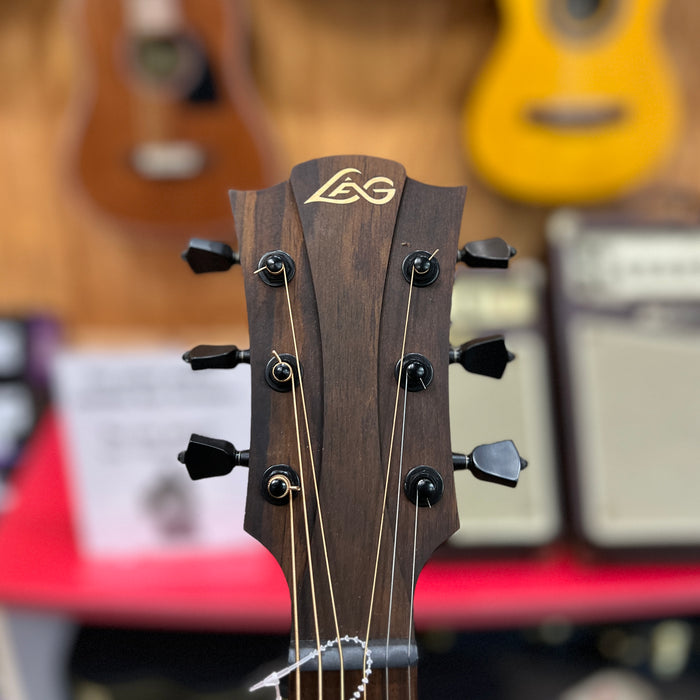 USED LAG Tramontane T70ACE Auditorium Cutaway Acoustic-Electric Guitar, Satin Natural