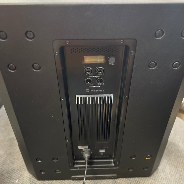 USED LD Systems ICOA SUB 18 A Powered 18" Bass-Reflex Subwoofer