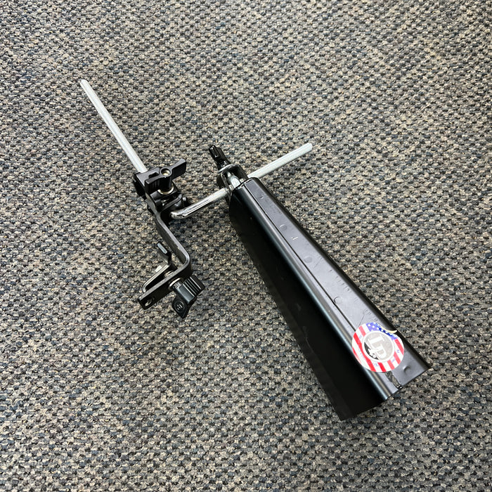 USED LP Percussion LP229 Mambo Cowbell w/ Bass Drum Mount