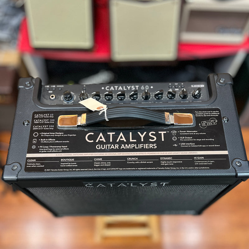USED Line 6 CATALYST 60 Guitar Combo Amp