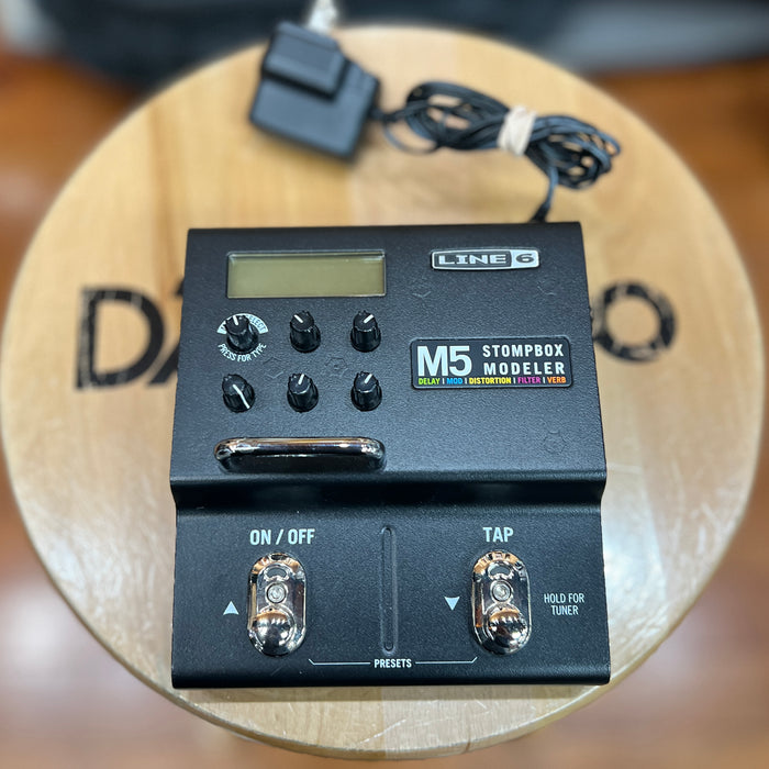 USED Line 6 M5 Stompbox Modeler Effect Processor