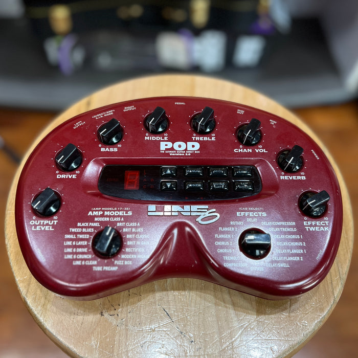 USED Line 6 Pod Amp Modeler Effect Processor