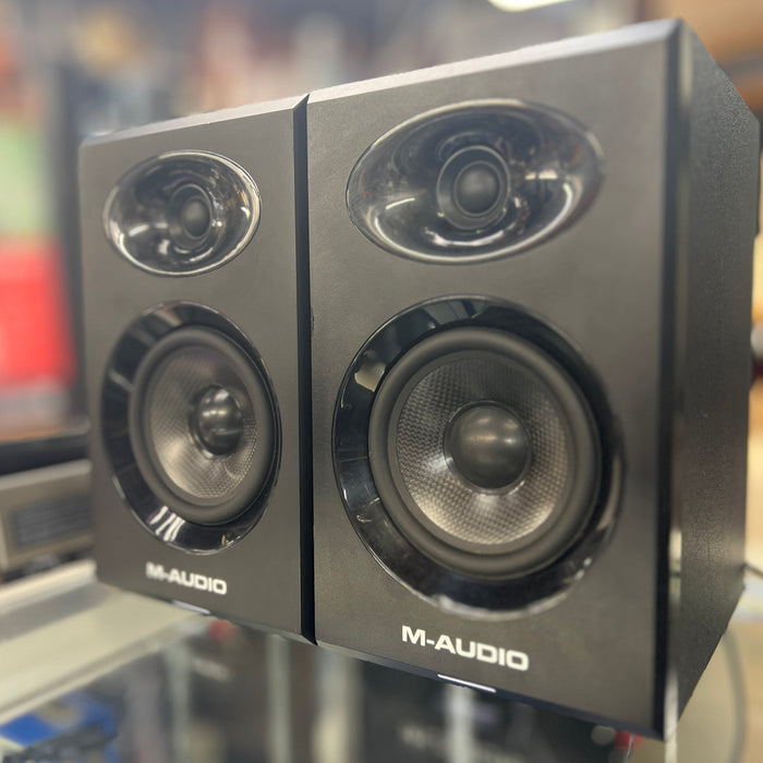 USED M-Audio BX5 Graphite 5" Powered Studio Monitor Pair