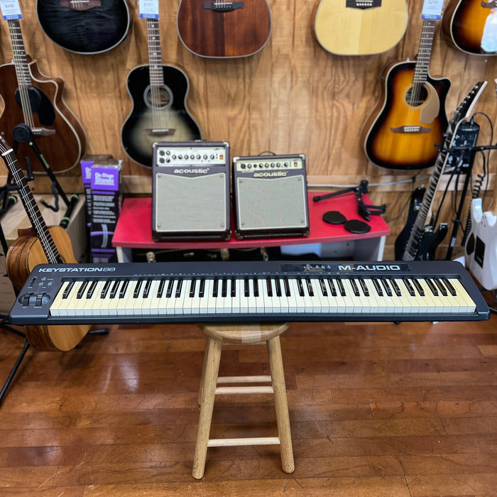 USED M-Audio Keystation 88 Midi Controller
