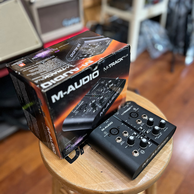 USED  M-Audio M-Track Plus w/ Box